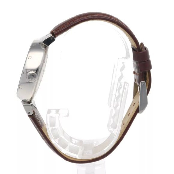 LOUIS VUITTON Tambour MM Watches QA071Z Stainless Steel Monogram used - Picture 4 of 9